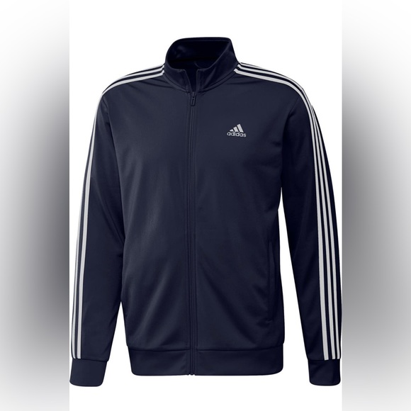 New adidas
Essentials Warm-Up 3-
Stripes Track Jacket - Picture 3 of 5